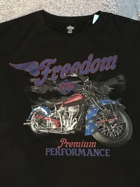 Freedom Premium Performance Tシャツ バイカー　US バイク　ホットロッド　ビンテージ　ストリート　スケート　古着　アメカジ