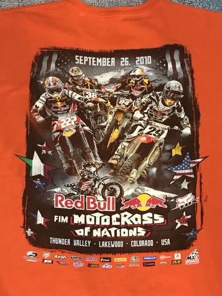 Motocross of Nations Tシャツ モトクロス アメリカ USA ビンテージ フラットトラック スーパークロス 古着 アメカジ