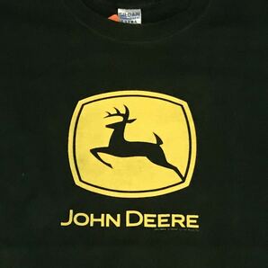 John Deere Tシャツ ロゴ　ジョンディア　アメリカ　ビンテージ　USA トラクター　耕運機　古着　アメカジ