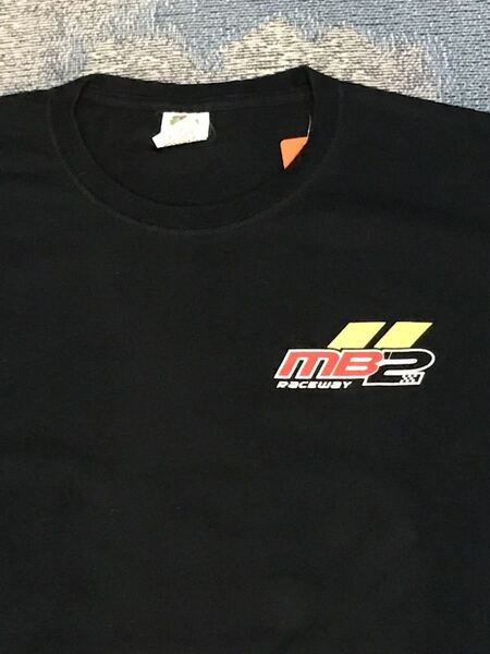 MB2 Raceway Tシャツ インドア カート レーシング アメリカ USA ビンテージ レース 古着 アメカジ