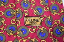 CELINE PARIS セリーヌ シルク ネクタイ タイ フォーマル 20446 - 0301 58_画像5