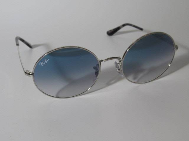Ray Ban ORB1970 オーバル レイバン サングラス 091493F クリアグラデーションブルーレンズ 新品・未使用品 54サイズ