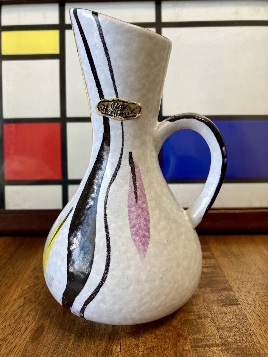 希少ドイツ ヴィンテージRuscha Art Design Fat Lava 大ぶり 花器