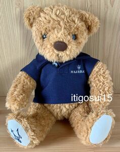 * rare [ unused ] Maserati MASERATI* teddy bear 23cm soft toy mascot doll bear ..* Novelty 