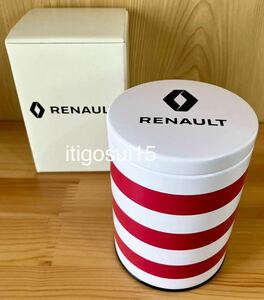 ★レア【未使用】ルノー RENAULT★保存缶 キャニスター 小物入れ★ノベルティ