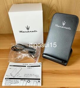 * rare [ unused ] Maserati MASERATI* stand wireless charger wireless charger * Novelty * Maserati ma cellar ti