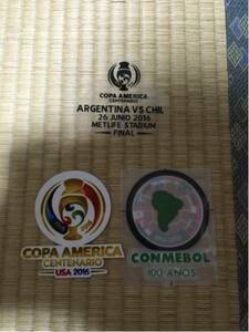 16 Copa America Patch Set Argentina Uniform Messi