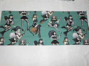  handmade cotton 100%, tablecloth, stylish . woman ., green,43cm×106cm②