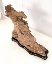 水石 盆景石 自然石 9.1kg 36×34cm 飾石 山水景石 庭石 盆栽 アクアリウム 渓谷石 天然石 20220925-11_画像6