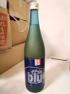  not yet . plug . sake junmai sake ginjo 720ml GO-SHU blue Super Premium SAKE