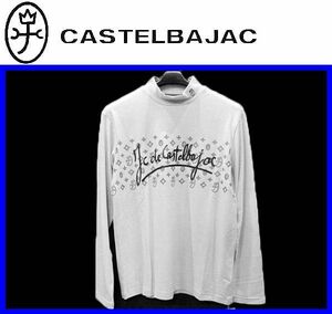 長袖秋冬★46(M)★\25300〓CASTELBAJACカステルバジャック〓MIPライクラ素材ハイネックTシャツ01