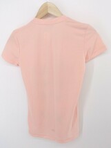 ◇ ACNE アクネ プリント 半袖 Tシャツ カットソー サイズ XS ピンク レディース P 1209120002287_画像2