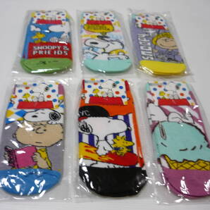 【送料無料】衣類 靴下 6足セット スヌーピー カラフル靴下 ソックス 「PEANUTS (SNOOPY)」 スヌーピー サイズ 19~24