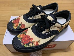 Supreme×VANS Jean Paul GAULTIER ERA 28cm US10 ジャンポールゴルチエ　フラワー　フローラル　花柄 バンズ　限定　コラボ　ベージュ