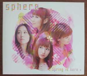 【サンプル盤】lasa-35085~6 2011年/Spring is here(CD+DVD)/sphere-スフィア/寿美菜子 高垣彩陽 戸松遥 豊崎愛生 