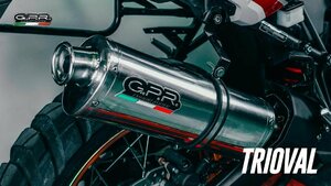  Италия GPR TRI slip-on глушитель Triumph Speed Triple SPEED TRIPLE 955 02-04