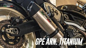 イタリア GPR GPE TITANIUM 3/4マフラー　スズキ V-STROM 650 12-15