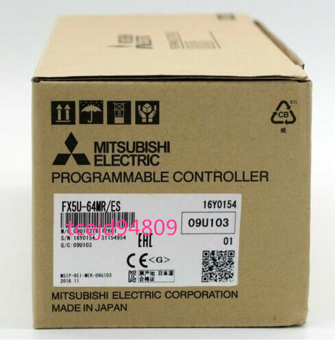 売れ筋商品 新品☆ MITSUBISHI/三菱 シーケンサ FX5U-64MR/ES【6ヶ月 ...