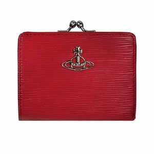 Vivienn Westwood Polly Triple Fold Wallet Red