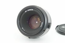 ニコン Nikon AF NIKKOR 50mm F1.8 元箱付き_画像5