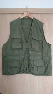 Fresh Service フレッシュサービス TRAVEL VEST トラベルベスト KHAKI カーキ