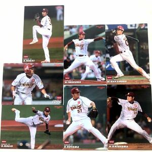 楽天2010【カルビープロ野球チップス】中村・岩隈・永井・鉄平・小山・片山・永井◎7枚セット◎東北楽天ゴールデンイーグルス