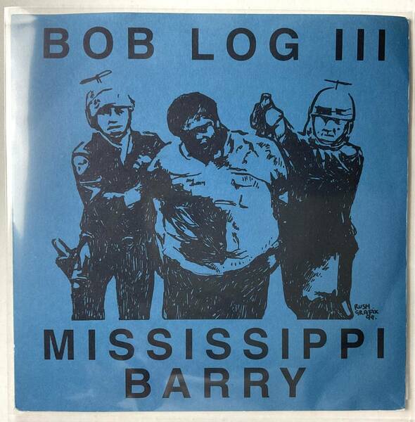 レコード 7“ Bob Log III / Mississippi Barry I Want Your Shit On My Leg / I Keep To My Side クボタタケシ 小西康陽 LONDON NITE