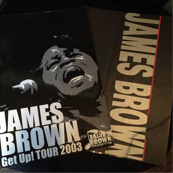 JAMES BROWN ツアーパンフ 1992年 2003年 2組セット