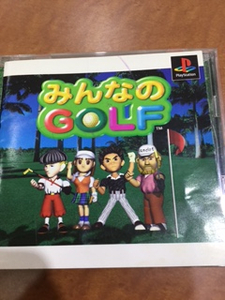 「みんなのGOLF」プレイステーションソフト ソニー みんゴル