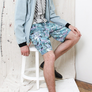 Son Of Wild ソンオブワイルド イギリス ブリストル 花 フラワー柄 ショートパンツ maharishi mhi マハリシ griffin グリフィン