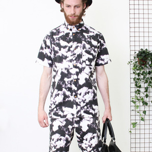 Son Of Wild ソンオブワイルド イギリス ブリストル 半袖 ボタンダウンシャツ maharishi mhi マハリシ griffin グリフィン