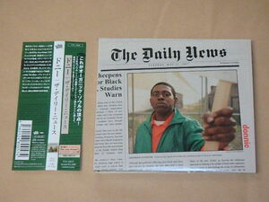 THE DAILY NEWS　/　 ドニー（DONNIE）/　CD　/　帯付き　/　デジパック仕様