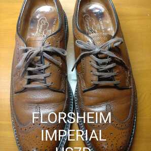 FLORSHEIM IMPERIAL ウィングチップ 7D 25.0cm相当