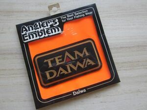 希少 TEAM DAIWA チーム ダイワ USA アメリカ エンブレム ワッペン/当時物 釣り ライフジャケット キャップ バッグ カスタム ② 23