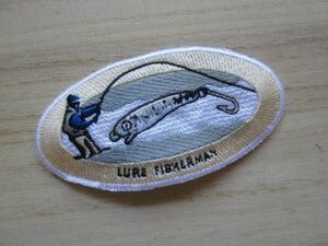 LURE FISHERMAN ルアー フィッシャーマン ワッペン/ビンテージ 釣り バス釣り タックル 海釣り ベスト キャップ バッグ カスタム 32