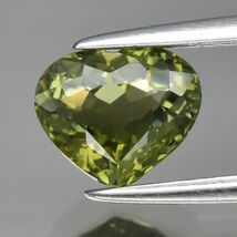 天然石 トルマリン ルース 1.04ct 非加熱 モザンビーク産　綺麗なハートカット！_画像1