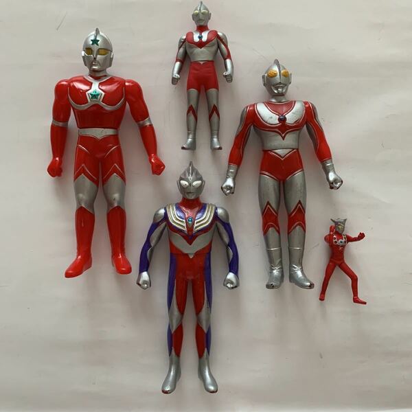 ● ウルトラマン ソフビ フィギュア ＜５体＞