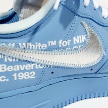 OFF-WHITE x NIKE AIR FORCE 1 MCA限定 CI1173 400 28cm_画像6