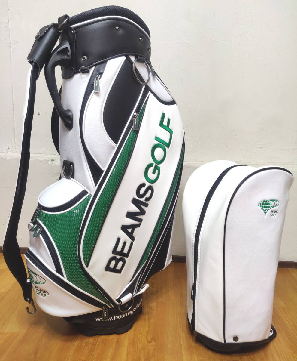 ほぼ未使用】BEAMS GOLF ツアープロキャディバッグ clubhaus 激安正規