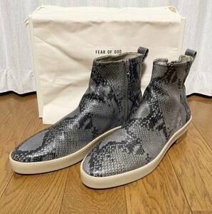 美品☆[FEAR OF GOD] 定価101,200 6th collection CHELSEA SANTA FE BOOT チェルシー サンタフェブーツ 45 イタリア製 フィアオブゴッド