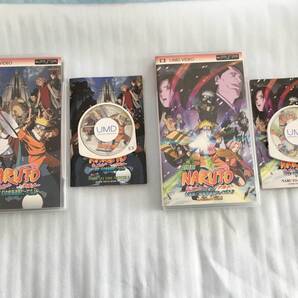 21-03-06 プレイステーションポータブル UMDVIDEO NARUTO ナルト アニメセット 大活劇 第激突