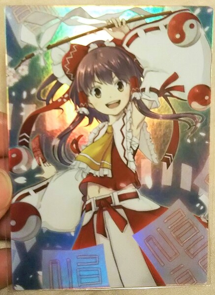 雅華乱舞 東方プロジェクト 博麗霊夢 カード ホログラム project 仮名 ga12002 上海アリス