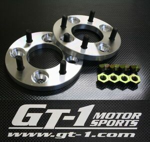 GT-1 モータースポーツ製 １５㎜　ワイトレ　スペーサー タイプⅠ114.3-4H　M12×P1.5 ハブ無