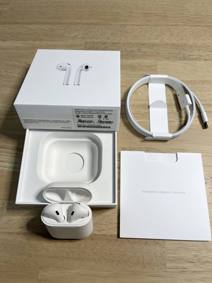 オーディオ⋉ APPLE MMEF2J/A AirPods 第一世代 箱無し iX9Ab-m31141653994 ヘッドセッ オーディオ⋉ APPLE MMEF2J/A AirPods 第一世代 箱無し iX9Ab-m31141653994 ヘッドセッ