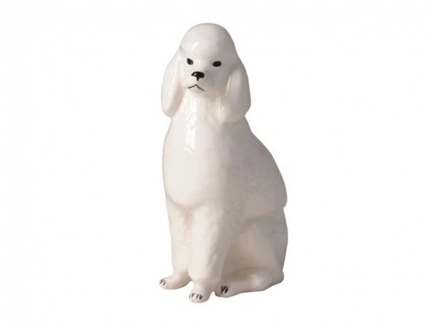 [Porcelana famosa rusa] [#IPM0296](0)◆[Envío gratis] Figura de porcelana imperial Cerámica de caniche Regalo perfecto para sus seres queridos, trabajos hechos a mano, interior, bienes varios, ornamento, objeto