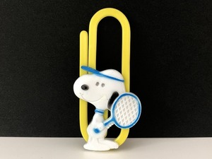 スヌーピー テニス ビッグクリップ USA ヴィンテージ vintage USA SNOOPY [pe-462]