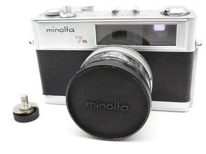 ★sz0133　ミノルタ　カメラ　HI-MATIC 7s　ROKKOR-PF　1:1.8 f=45mm　フィルムカメラ　minolta　ハイマチック　レトロ★