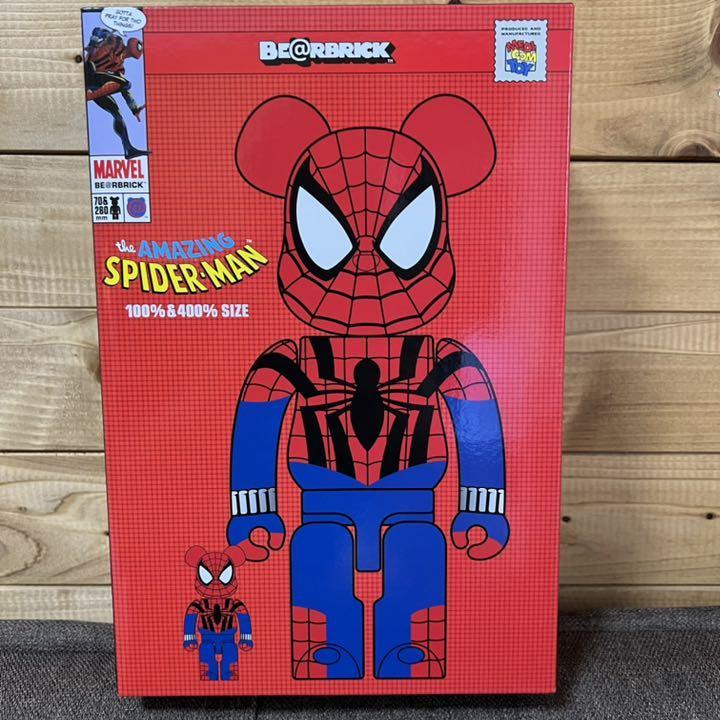 ヤフオク! -「ベアブリック 400 スパイダーマン」の落札相場・落札価格 最速のネット通販 スパイダーマン ベアブリック 100%&400% キャラクターグッズ