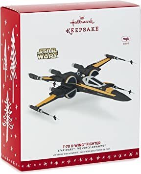🌟ホールマーク/クリスマス・オーナメント/スターウォーズ/T-70 X-WING FIGHTER