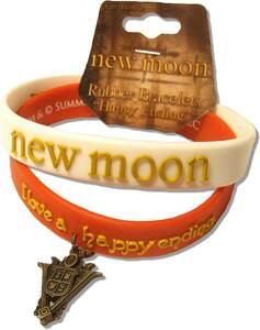 🌺TWILIGHT/NEW MOON/RUBBER BRACELETS "HAPPY ENDING"/トワイライト/ニュームーン/ブレスレット